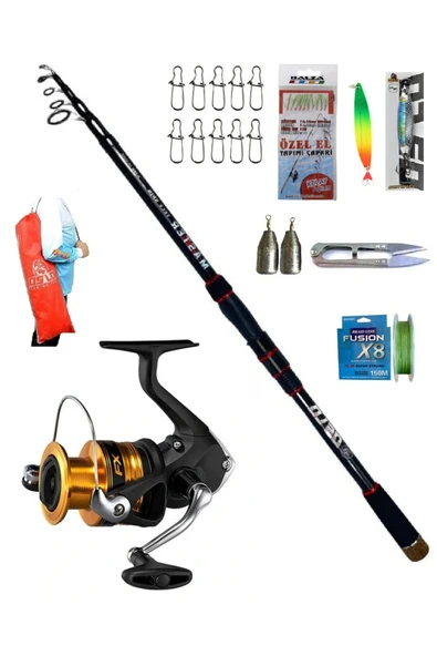 Fx4000 270cm 14-42gr Oslo Master Tele Spin Olta Takımı Seti ürün görseli 1