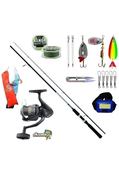 Revenger Rv-40 Daiwa Sweepfire 210cm 10-30gr Turna Spin Olta Takımı Seti ürün görseli 1