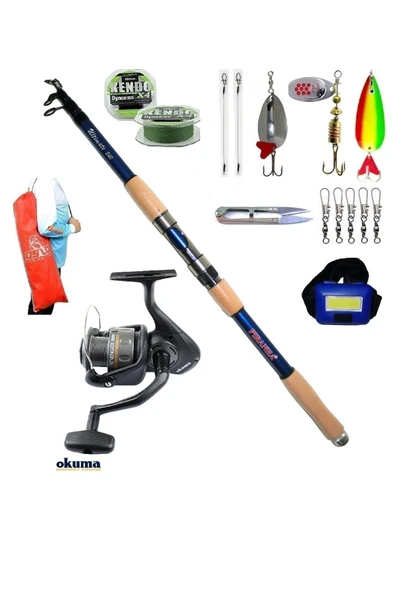 Revenger Rv-40 Piranha Ultimate 210cm 50-100gr Turna Spin Olta Takımı Seti ürün görseli 1