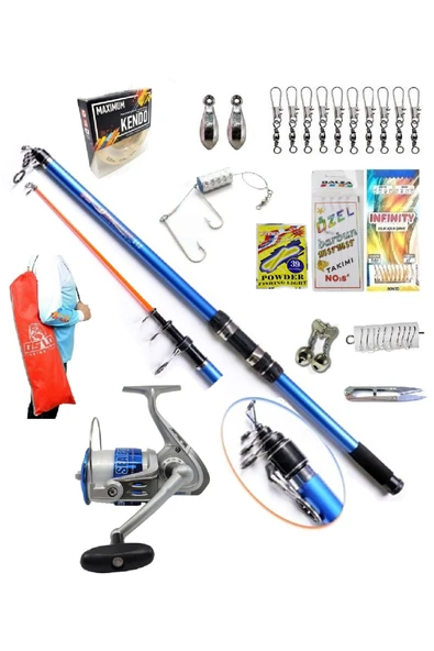 Sea Power 50 Discovery Continental 420cm 50-100gr Profesyonel Surf Kıyı Olta Takımı Seti ürün görseli 1