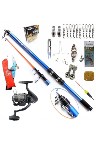Revenger Rv-65 Discovery Continental 420cm 50-100gr Profesyonel Surf Sazan Kıyı Olta Takımı Seti ürün görseli 1