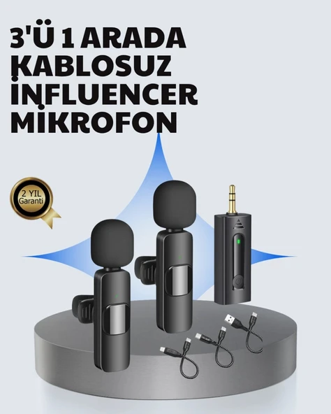 Mobil Uyumlu Mikrofon - Dış Mekân İçin İdeal ürün görseli 1
