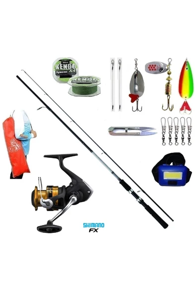Fx4000 Daiwa Sweepfire 210cm 10-30gr Turna Spin Olta Takımı Seti ürün görseli 1
