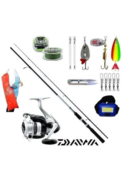 Strikeforce 2500B Daiwa Sweepfire 210cm 10-30gr Turna Spin Olta Takımı Seti ürün görseli 1