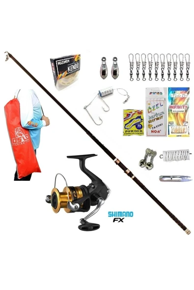 Fx 4000 Remixon Free Bird 330cm 60-120gr Profesyonel Kıyı Olta Takımı Seti ürün görseli 1