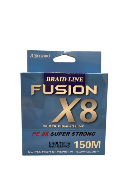 REMİXON FUSİON X8 0.10MM 150MT İP MİSİNA ürün görseli 1
