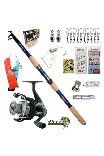 Revenger Rv-40 Piranha Ultimate 270cm 50-100gr Kıyı Spin Olta Takımı Seti ürün görseli 1