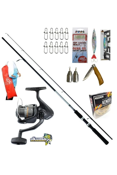 Revenger Rv-40 Daiwa Sweepfire 210cm 10-30gr Spin Olta Takımı Seti ürün görseli 1