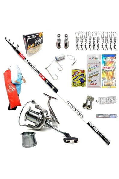 Surf Max 10000 420cm 100-200gr Camarro Surf Profesyonel Kıyı Olta Takımı Seti ürün görseli 1