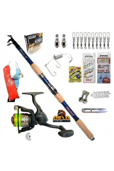 Dado 1000 Piranha Ultimate 210cm 50-100gr Kıyı Spin Olta Takımı Seti ürün görseli 1