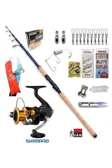 Steelhead Iconic 270cm 7-28gr Shimano Fx4000 Kıyı Tele Spin Olta Takımı Seti ürün görseli 1