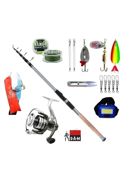 Quick Impressa 3 4000 FD Remixon Carbo-X 300cm 60-120gr Turna Spin Olta Takımı Seti ürün görseli 1