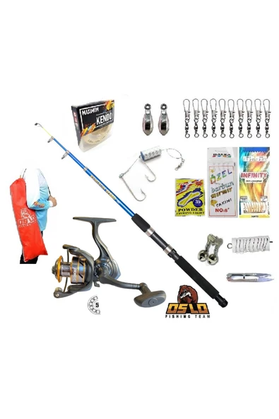 Dado 1000 Dolphin 210cm 50-150gr Kıyı Lrf & Spin Olta Takımı Seti ürün görseli 1