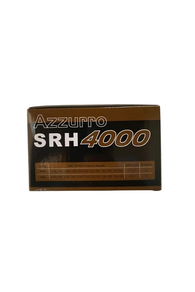 Azzurro SRH 4000 Spin Olta Makinesi - Resim 2