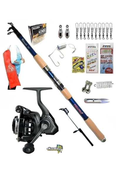 Acuador ACU-3000A Piranha Ultimate 210cm 50-100gr Kıyı Spin Olta Takımı Seti ürün görseli 1