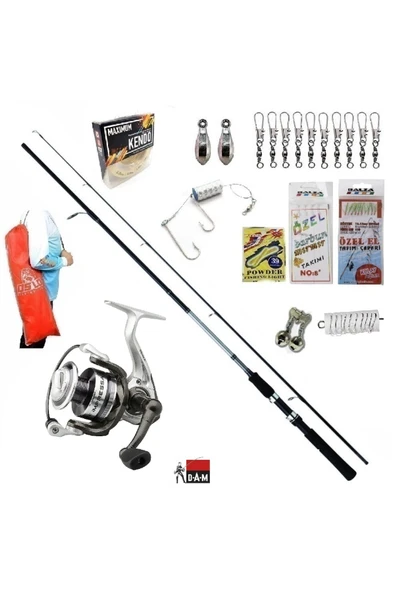 Quick Impressa 3 4000 Daiwa Sweepfire 210cm 10-30gr Kıyı Spin Olta Takımı Seti ürün görseli 1