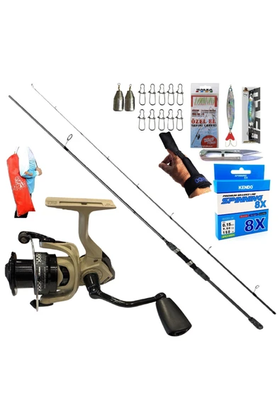 Okuma Wave Up 270cm 10-40gr Okuma Outrax 3000 Spin Olta Takımı Seti ürün görseli 1
