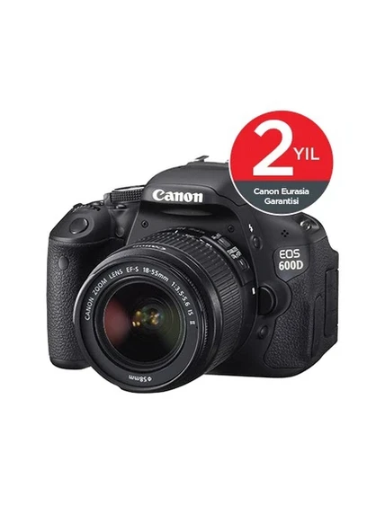 Canon Eos 600D 18-55mm IS II SLR Dijital Fotoğraf Makinesi ürün görseli 1