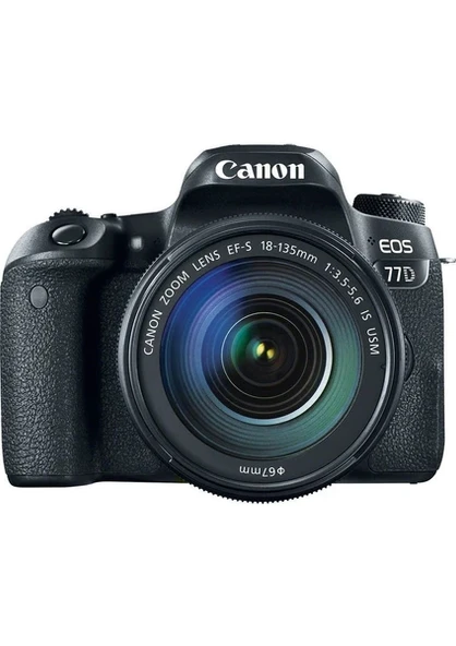 Canon Eos 77D 18-135mm IS USM Nano Lens Kit İthalatçı Garantili ürün görseli 1