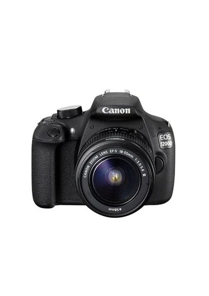 Canon 1200D + 18-55mm Lens Fotoğraf Makinesi (İthalatçı Garantili) ürün görseli 1