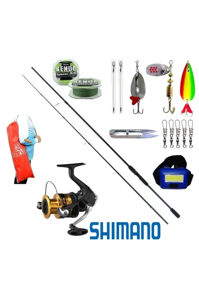 Fx C3000 Remixon Double Black 210cm 20-40gr Turna Spin Olta Takımı Seti ürün görseli 1