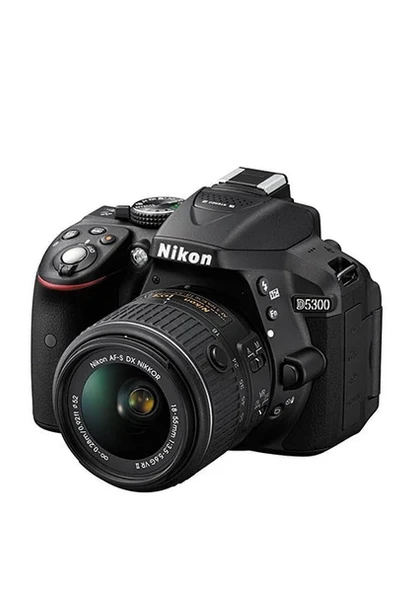 Nikon D5300 + 18-55mm Lens Slr Fotoğraf Makinesi (İthalatçı Garantili) ürün görseli 1