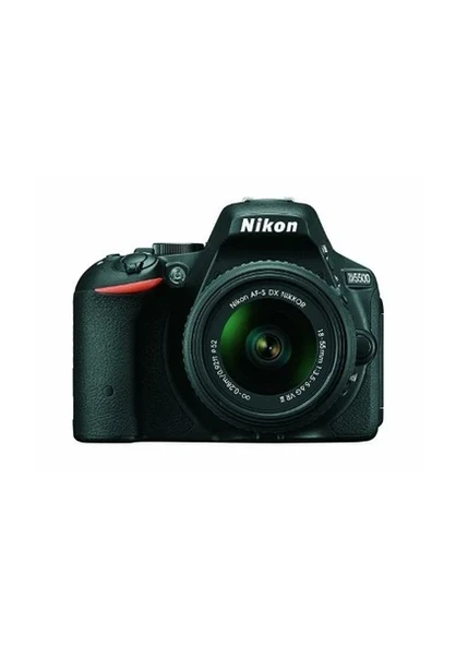 Nikon D5500 + 18-55mm 24.2 MP Dokunmatik LCD Profesyonel DSLR Fotoğraf Makinesi ürün görseli 1