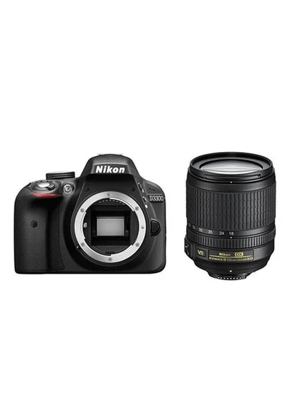 Nikon D3300 18-105Mm Vr Kit 24 Mp Dijital Slr Fotoğraf Makinesi (İthalatçı Garantili) ürün görseli 1