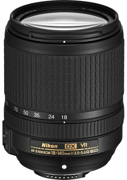 Nikon Af-S Dx Nikkor 18-140mm F/3.5-5.6G Ed VR Lens ürün görseli 1