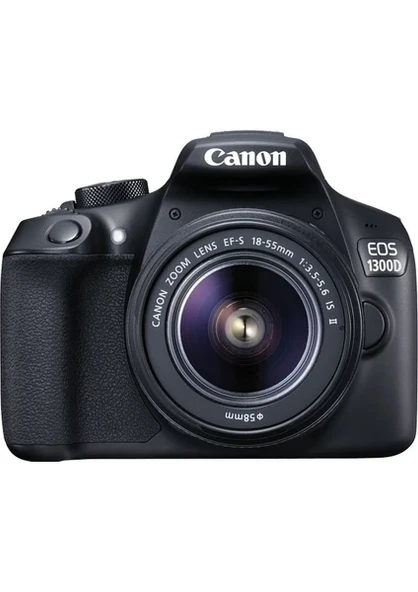 Canon 1300D 18-55 IS II DSLR Fotoğraf Makinesi ürün görseli 1