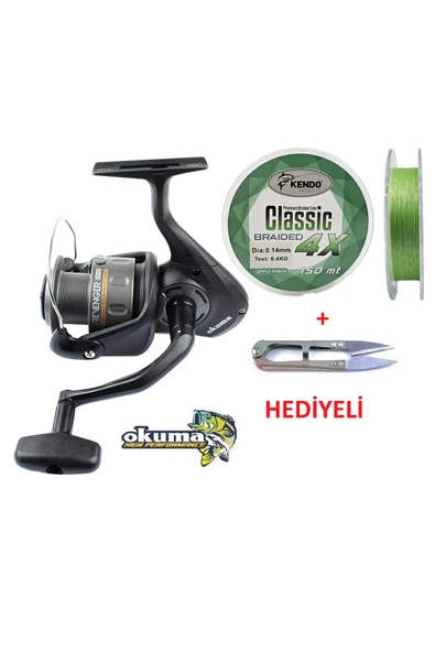 Okuma Revenger RV-40 FD İp Misina Sarılı Olta Makinesi ürün görseli 1