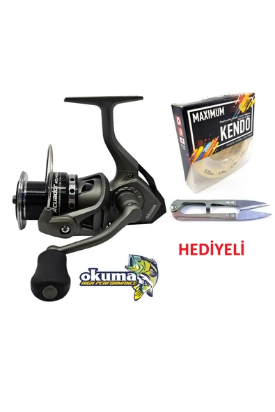 Okuma Acuador ACU-8000A 3+1BB Misina Sarılı Olta Makinesi ürün görseli 1
