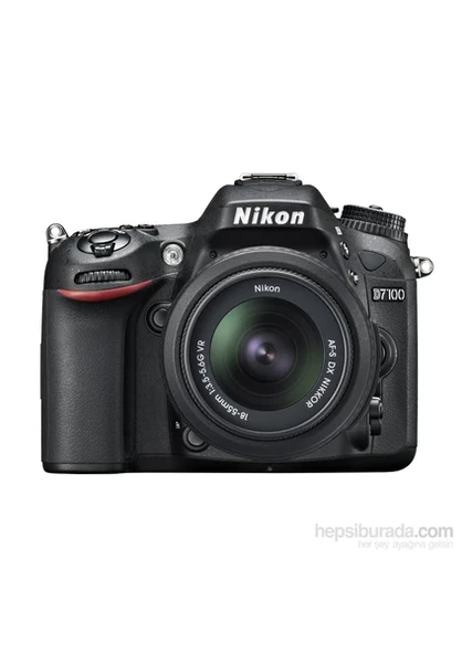 Nikon D7100 18-55mm VR Kit 24,1 MP 3,2''LCD Ekran Dijital SLR Fotoğraf Makinesi ürün görseli 1