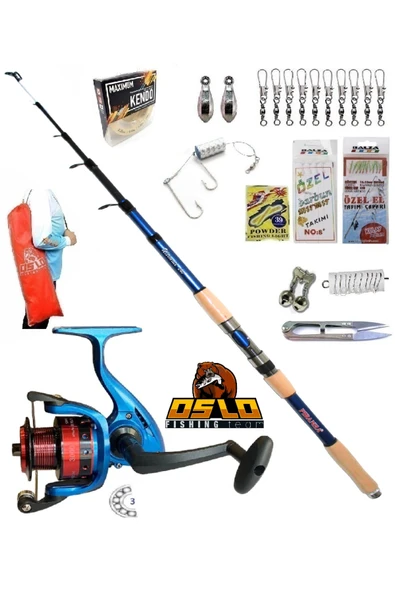 3000 270cm 50-100gr Piranha Ultimate Kıyı Spin Olta Takımı Seti ürün görseli 1
