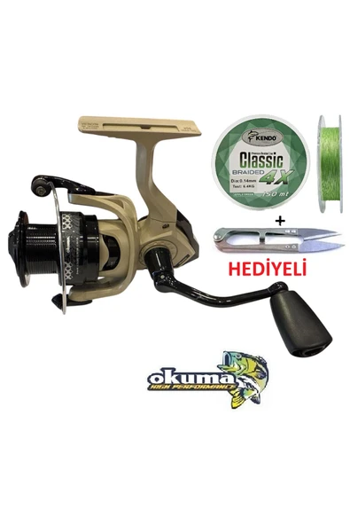 Okuma Outrax OR-1000SGA 1+1BB İp Misina Sarılı Olta Makinesi ürün görseli 1