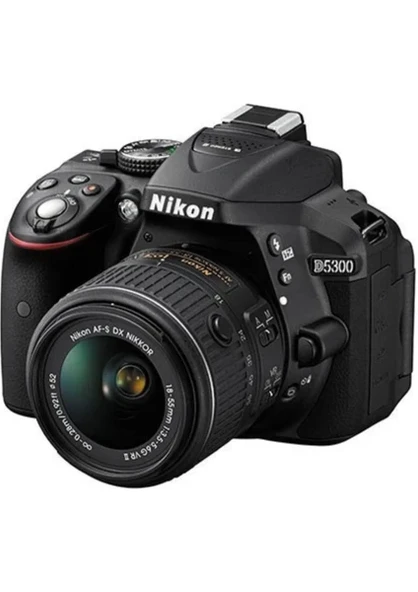 Nikon D5300 18-55mm Lens Fotoğraf Makinesi ürün görseli 1