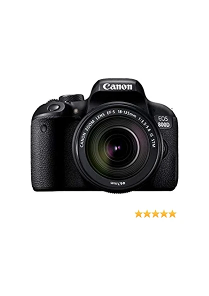 Canon Eos 800D + 18-135mm Is Stm Lens (Ithalatcı Garantili) ürün görseli 1