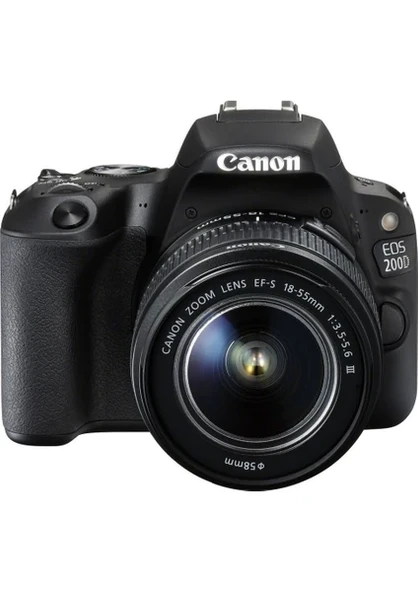 Canon EOS 200D + 18-135mm STM Dijital SLR Fotoğraf Makinası ürün görseli 1