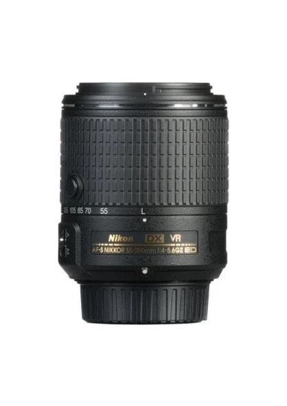 Nikon Af-S Dx Nikkor 55-200MM F/4-5.6g Ed Vr II Lens ürün görseli 1