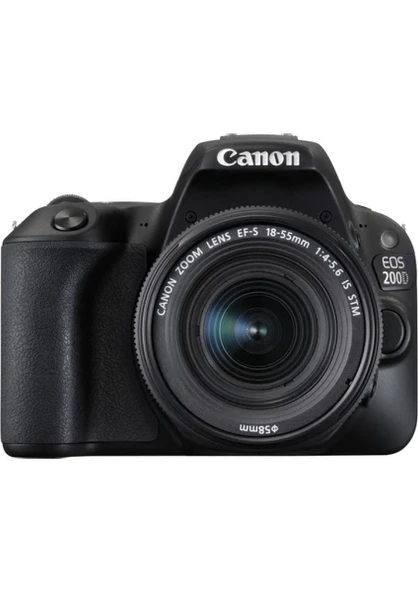 Canon Eos 200D 18+55mm Stm Kit Lens Dslr Fotoğraf Makinesi ürün görseli 1