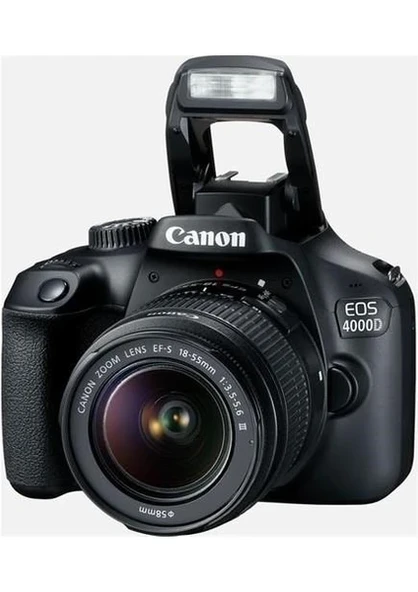 Canon EOS 4000D 18-55 mm DC III Kit Dijital Fotoğraf Makinesi - G ürün görseli 1
