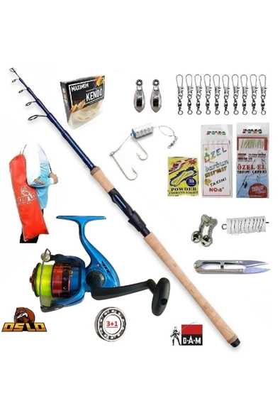 Steelhead Iconic 270cm 7-28gr Oslo 3000 Kıyı Tele Spin Olta Takımı Seti ürün görseli 1