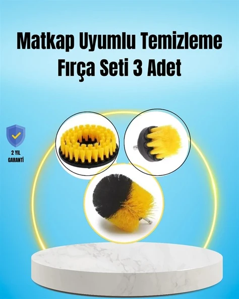 Yağ, Kir Ve Pas Temizliği İçin Güçlü Naylon Kıllı Temizlik Fırçası ürün görseli 1