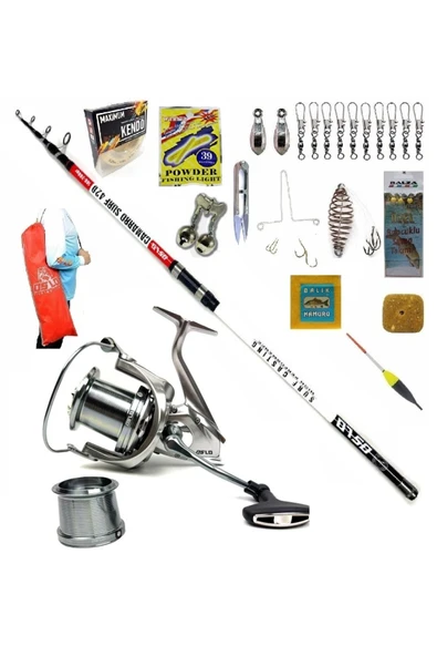 Surf Max 10000 420cm 100-200gr Camarro Surf Profesyonel Sazan Kıyı Olta Takımı Seti ürün görseli 1