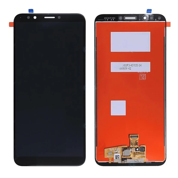 Hwi Uyumlu Y7 2018 Lcd Ekran Siyah Çıtasız ürün görseli 1