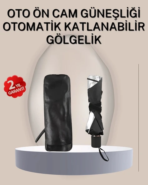 Dayanıklı Upe Alaşımlı Şemsiye Tipi Araç Güneşliği - Kolay Katlanır ürün görseli 1