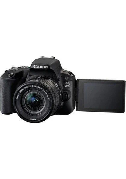 Canon EOS 200D 18-135mm IS STM 6000 x 4000 Fotoğraf Çözünürlüğü 3 inç Ekran ve APS-C Sensör ürün görseli 1