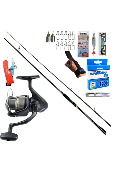 Okuma Revenger Rv-40 244cm 6-32gr Zen Pro Spin Olta Takımı Seti ürün görseli 1
