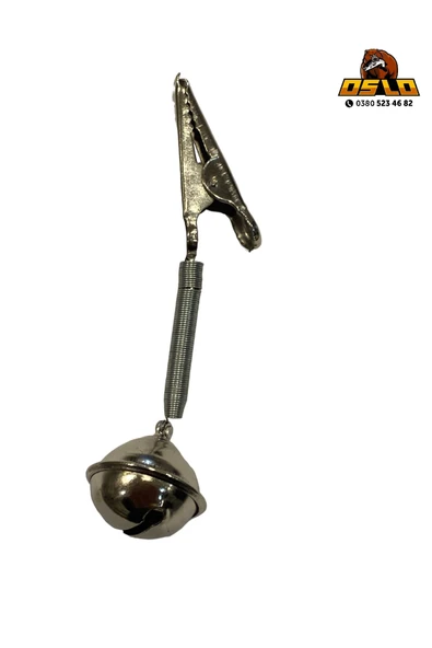 Mandallı Kamış Olta Balık Zili Tekli Metal ürün görseli 1