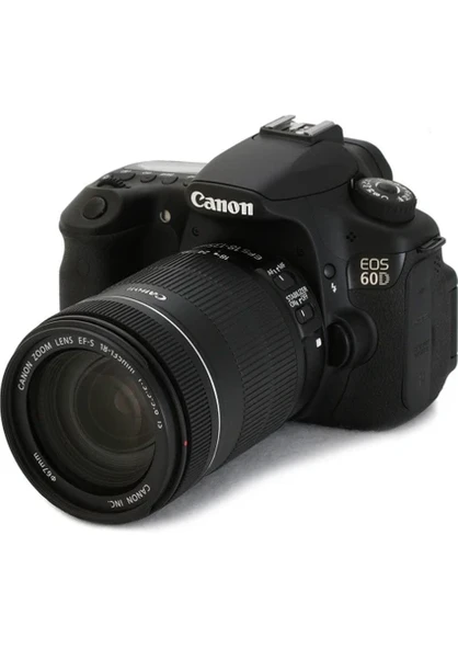 Canon Eos 60D + 18-135MM Lens Dijital Slr Fotoğraf Makinesi ürün görseli 1